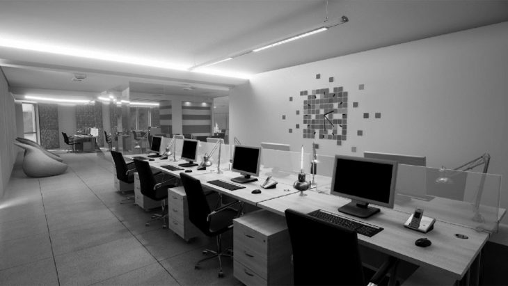 interior kantor kecil 01